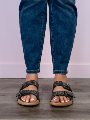 *NEW* Bridgette Double Strap Sandal | Black