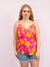 *NEW* Lena Floral Tank Top | Pink & Yellow
