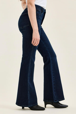 *NEW* Judy Blue | High Rise CHARLOTTE Flare | Dark Deep Indigo