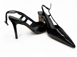 *WAREHOUSE FIND* Amina Heel | Black Sky (6.5)