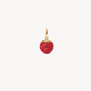 *CYBER MONDAY* Hillberg & Berk | Sparkle BALL Charm | Red Velvet