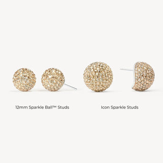 Hillberg & Berk | Icon Sparkle Stud Earrings