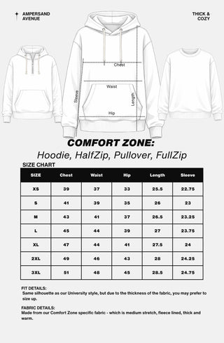 *NEW* Ampersand | Comfort Zone Hoodie | Hearts Aflutter