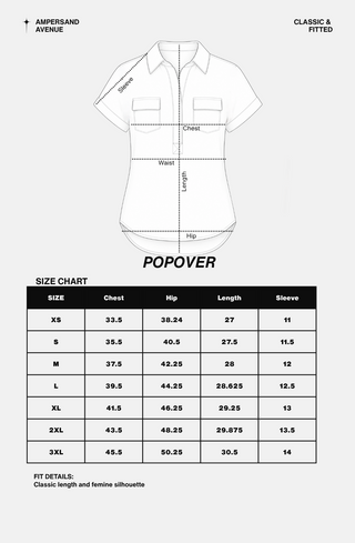 *NEW* Ampersand | Chambray Popover