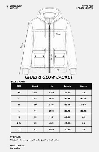 *NEW* Ampersand | Grab & Glow Jacket | Moss