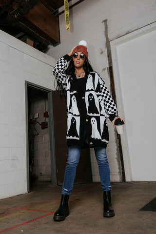 *NEW* Ampersand | Oversized Cardigan | Ghouls Night Out
