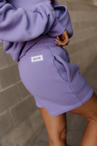 *NEW* Ampersand | Comfort Zone Shorts | Lavender