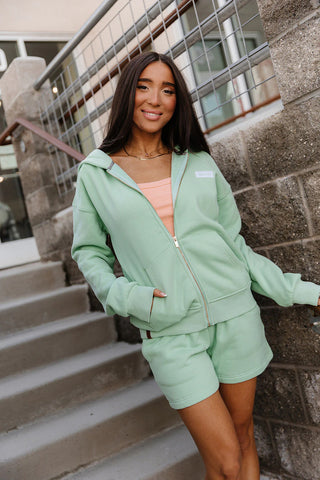 *NEW* Ampersand | Comfort Zone FullZip | Mint