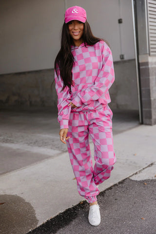 Ampersand | University Joggers | Rosy Daydream
