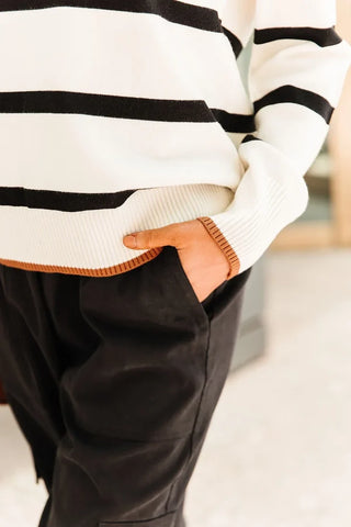 *NEW* Ampersand | Chic Stripe Sweater