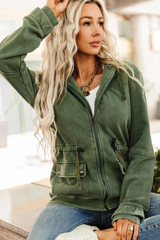 *NEW* Ampersand | Grab & Glow Jacket | Moss