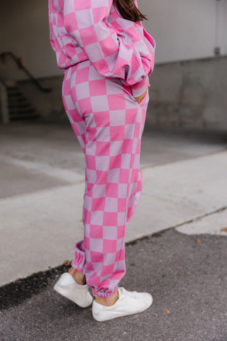 Ampersand | University Joggers | Rosy Daydream