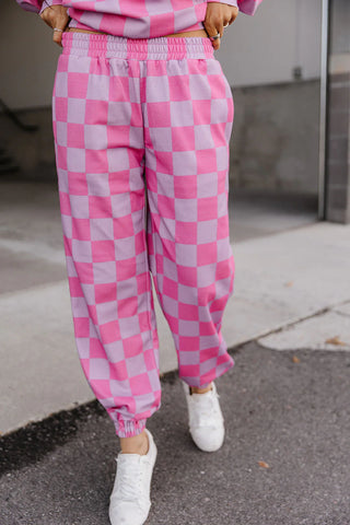 Ampersand | University Joggers | Rosy Daydream
