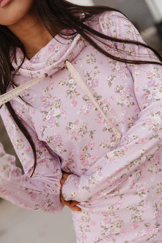 *NEW* Ampersand | Cowlneck Sweatshirt | Lavender Rose