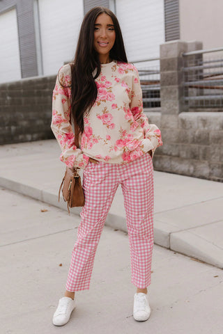 *NEW* Ampersand | University Side Slit Pullover | Petal Season