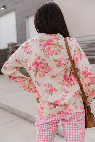 *NEW* Ampersand | University Side Slit Pullover | Petal Season