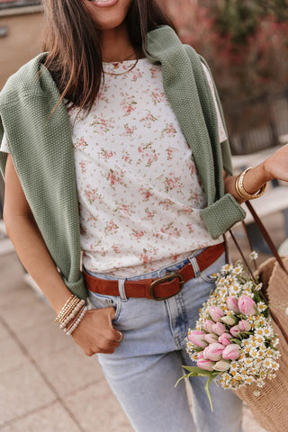 *NEW* Ampersand | Lulu Tee | Pink Floral