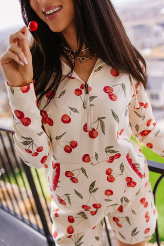 *NEW* Ampersand | Halfzip Sweatshirt | Cherry On Top