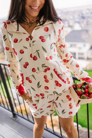 *NEW* Ampersand | Halfzip Sweatshirt | Cherry On Top