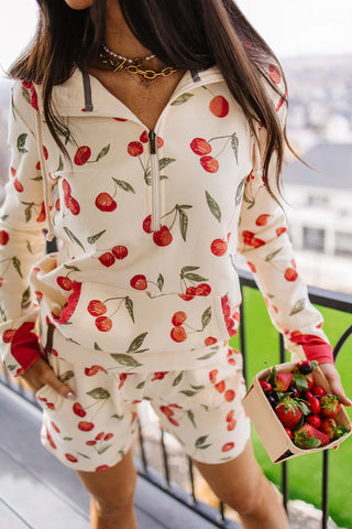 *NEW* Ampersand | Halfzip Sweatshirt | Cherry On Top
