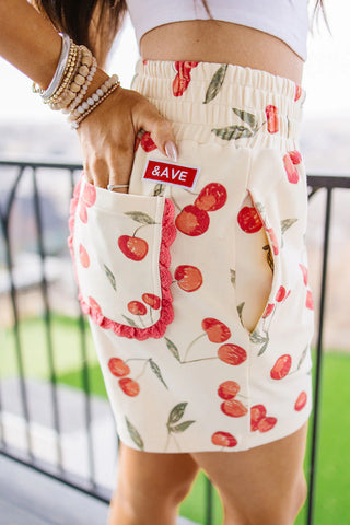 *NEW* Ampersand | University Shorts | Cherry On Top