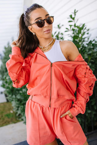 *NEW* Ampersand | University Fullzip | Love Story | Grapefruit