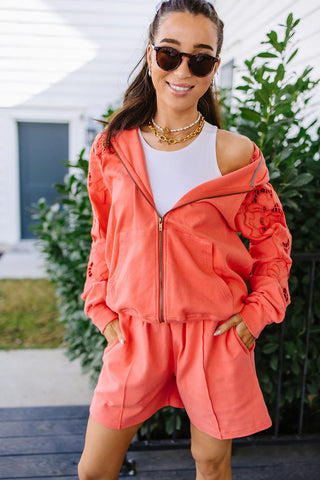 *NEW* Ampersand | University Fullzip | Love Story | Grapefruit