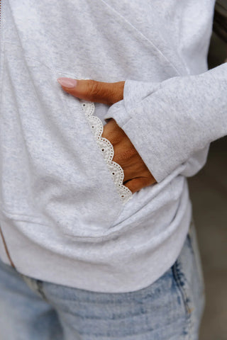 *NEW* Ampersand | Fullzip Sweatshirt | Morning Mist