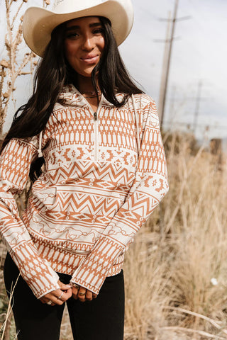 *NEW* Ampersand | Halfzip Sweatshirt | Bronco Babe