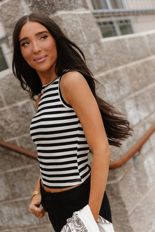 Ampersand | Stripe Tank | Paris