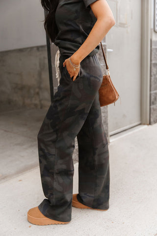 PREORDER Ampersand | Waffle 24/7 Pant | Cross-Country Camo - shipping mid-June