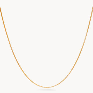 *NEW* Hillberg & Berk | Box Chain with Slider