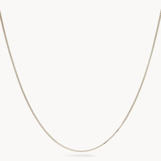 *NEW* Hillberg & Berk | Box Chain with Slider