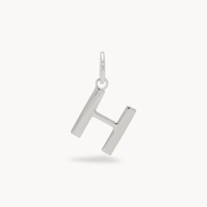 Hillberg & Berk | 10mm Letter Charm | Silver