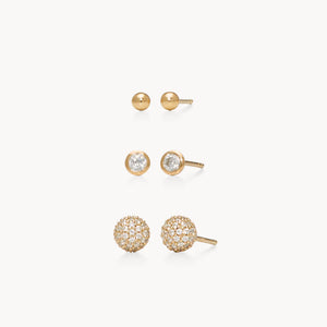 *NEW* Hillberg & Berk | Triplet Stud Earrings
