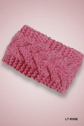 *DOOR CRASHERS* Cable Knitted Headband Warmer | 4 Colours