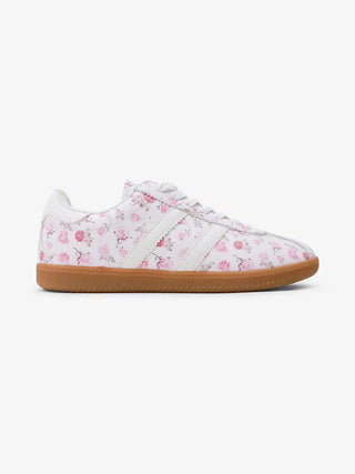 Expresso Floral Sneakers | White