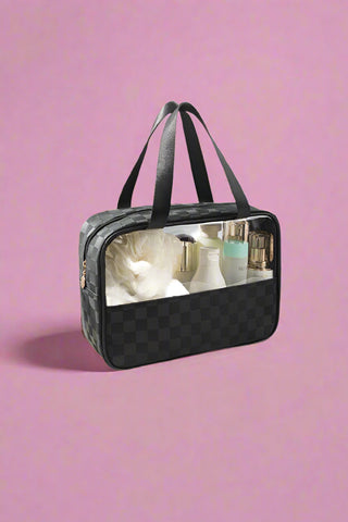 *NEW* Checkie Checkered Travel Bag | Black