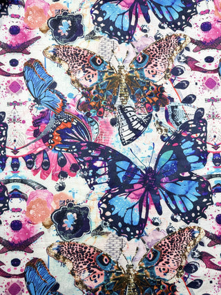 Shirley Matching Set | Tee & Shorts | Butterflies
