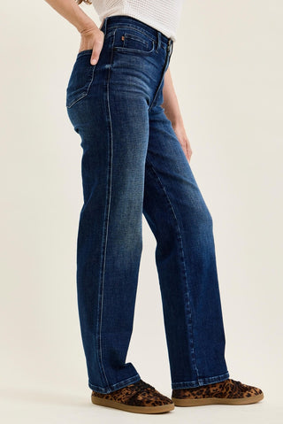*NEW* Judy Blue | High Rise KIMBERLY Straight | Dark Blue