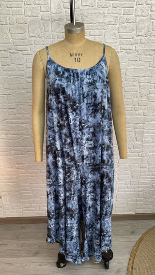 PREORDER Shirley Mariana Romper | Ocean Abstract - shipping early June