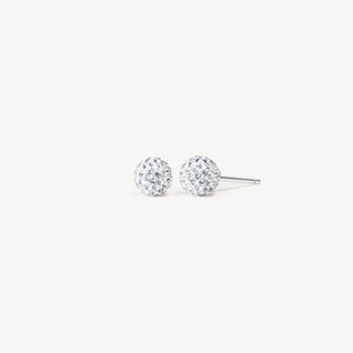 *NEW* Hillberg & Berk | Sparkle Ball Stud Earrings | 6mm