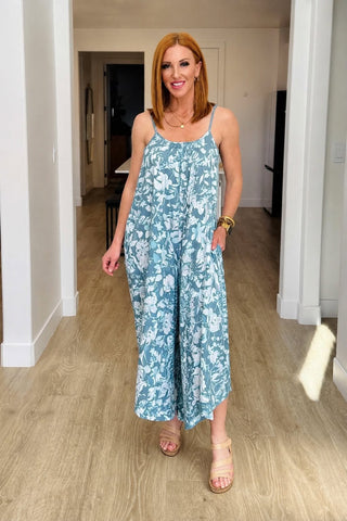 PREORDER Shirley Mariana Romper | Sage Floral - shipping mid August