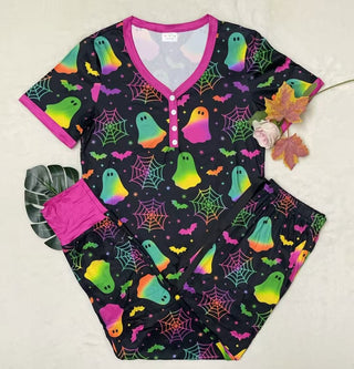 PREORDER Shirley Matching Set | Tee & Joggers | Neon Ghost - shipping mid September