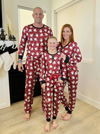PREORDER Shirley Matching Holiday Set | WOMENS | Plaid Santa - shipping late October