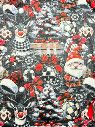PREORDER Shirley Matching Holiday Set | WOMENS | Santa - shipping mid November