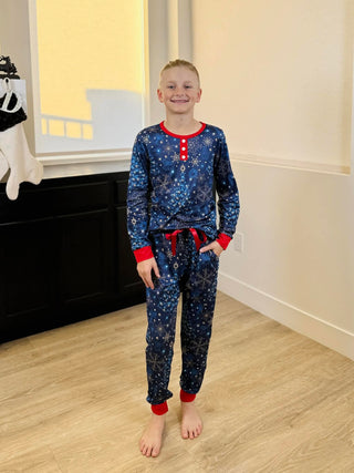 PREORDER Shirley Matching Holiday Set | KIDS | Starry Night - shipping mid November