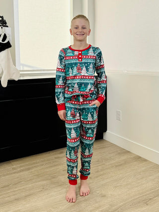 PREORDER Shirley Matching Holiday Set | MENS | Christmas Tree - shipping late October