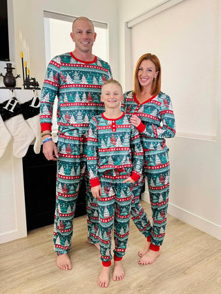 PREORDER Shirley Matching Holiday Set | MENS | Christmas Tree - shipping late October