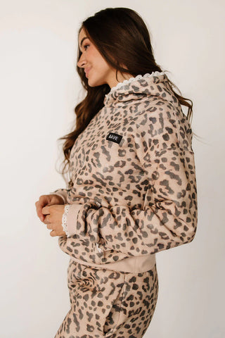 *NEW* Ampersand | Comfort Zone Hoodie | Leopard Lace